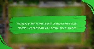 Mixed Gender Youth Soccer Leagues: Inclusivity efforts, Team dynamics, Community outreach